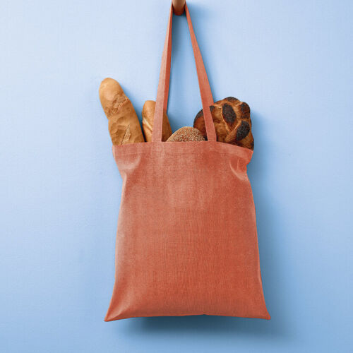 Recycled cotton shopper long handle Thumbnail