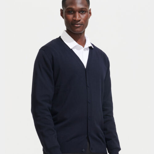 SOL'S Golden Cotton Acrylic V Neck Cardigan Thumbnail