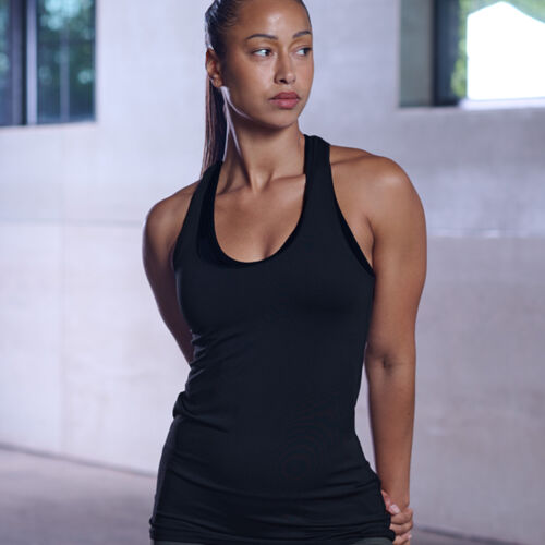 Tombo Ladies Racer Back Vest Thumbnail
